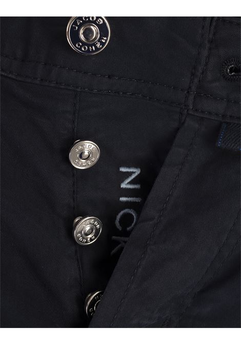 Pantaloni 5 Tasche Slim Fit Nick Blu Scuro JACOB COHEN | JUM-QE006-054-S2544Y99